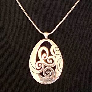 BRIGHTON Pendant! Large Collectible Medallion! Adjustable, Perfect Condition!